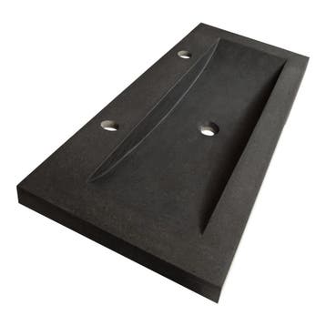 Brauer Magma Wastafel - 120 cm - met 1 Spoelbak en 2, Ophalen of Verzenden, Nieuw