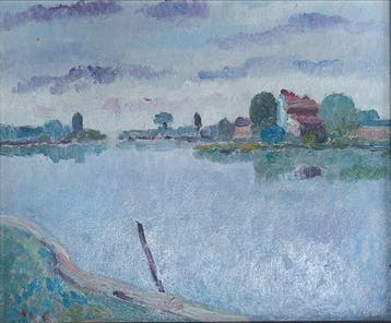 Dino Costantini (1940-2004) - Paesaggio a Mazzorbo