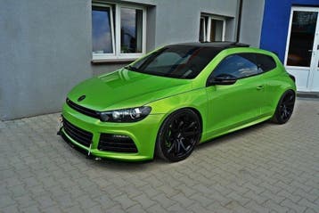 Maxton Voorspoiler / Splitter VW SCIROCCO R, Verzenden