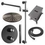 Brauer Gunmetal Carving Thermostatische Regendoucheset, Ophalen of Verzenden, Nieuw