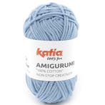 Katia Amigurumi 20 gram - 51 Licht jeansblauw - Haakkatoen, Ophalen of Verzenden, Nieuw