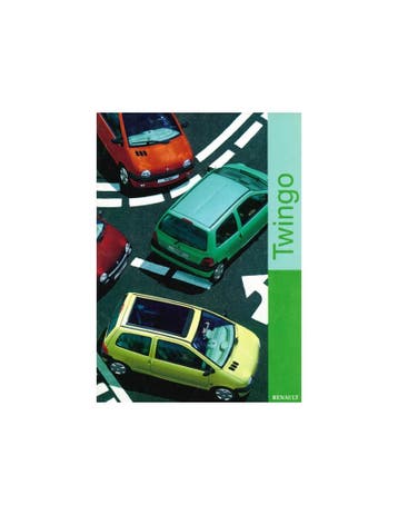 1999 RENAULT TWINGO BROCHURE NEDERLANDS, Boeken, Nieuw, Renault, Author