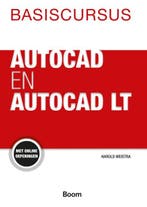 Basiscursus AutoCAD en AutoCAD LT 9789024418947, Boeken, Studieboeken en Cursussen, Zo goed als nieuw