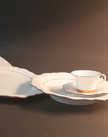 Jean Louis Coquet Limoges - Tafelservies (22) - Porselein