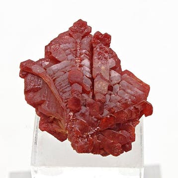 ESTETICO Kristal VANADINITE bloedrood, uniek, zeldzaam