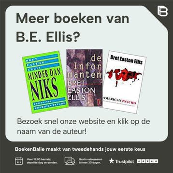 American psycho - B.E. Ellis 9789024523085, Verzenden, Gelezen, B.E. Ellis