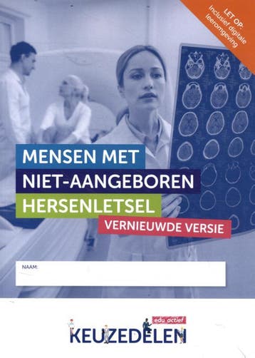 Mensen met niet aangeboren hersenletsel 9789037262896, Boeken, Zo goed als nieuw
