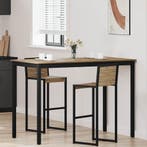 Staande Bartafel Bewerkt hout, Huis en Inrichting, Tafels | Eettafels, Verzenden, Nieuw