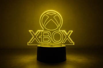 Led lamp X-Box, Kunststof, Overige merken, Meerkleurig, Ophalen of Verzenden