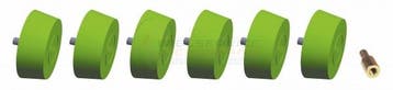 Plakgewicht verwijderschijf 60mm SET 6 stuks met adapter, Verzenden, Nieuw