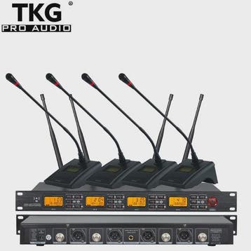 TKG UR4000C UHF Draadloos Microfoon Systeem voor Vergadering, Verzenden, Nieuw