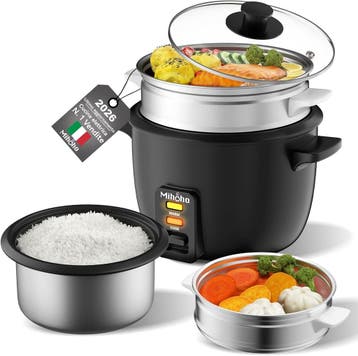Multicooker 1L Zwart | Aluminium | Laatste Stuk!, Ophalen of Verzenden, Zo goed als nieuw