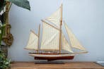 Grandi dimensioni - Modelschip - goletta (schooner) a due, Nieuw
