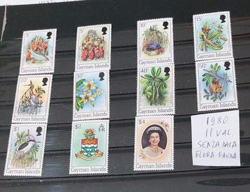 Britse Gemenebest 1954/1981 - 6) Verzameling van 9, Gestempeld