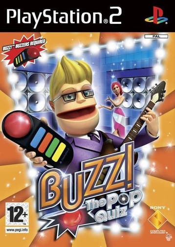 Playstation 2 Buzz! The Pop Quiz, Verzenden, Zo goed als nieuw