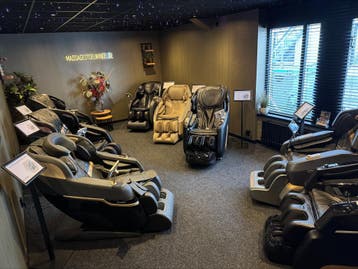Massagestoel kopen? | Test meerdere modellen in de showroom, Verzenden, Nieuw, Massagestoel of Kussen