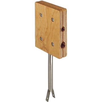 Steun Buitenboordmotor Railing 195x250mm, Watersport en Boten, Ophalen of Verzenden, Nieuw