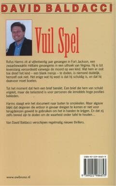 Vuil spel 9789022986653 David Baldacci, Verzenden, Gelezen, David Baldacci
