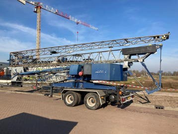 Bouwkraan 21 meter - Montalift AHW191- 80km/h onderstel