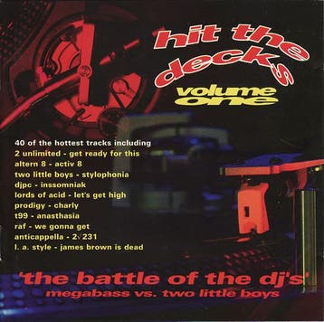 cd - Megabass - s Two Little Boys â Hit The Decks Volum., Verzenden, Zo goed als nieuw