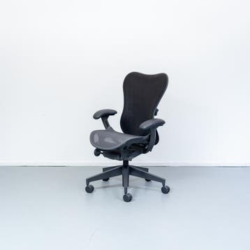 ACTIE! 12x Herman Miller Mirra 2 bureaustoel Butterfly Zwart, Zwart, Ophalen of Verzenden, Bureaustoel, Ergonomisch