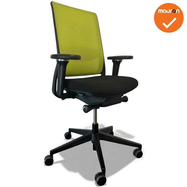 Gispen Zinn - 4D Armleggers - Zwart gestoffeerde zitting..., Zakelijke goederen, Kantoor en Winkelinrichting | Kantoormeubilair en Inrichting