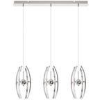 LED Hanglamp - Hangverlichting - Optra - 36W - Natuurlijk, Ophalen of Verzenden, Nieuw, Metaal