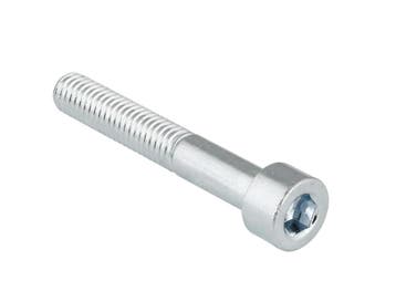 M5 deeldraad inbusbout - 5 x 100mm - DIN 931 - Klasse 8.8 -, Ophalen of Verzenden, Nieuw, 50 tot 100 mm, Bouten of Moeren