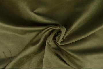 10 meter suedine stof - Suede stof - Groengrijs, Overige kleuren, 120 cm of meer, Ophalen of Verzenden, Polyester