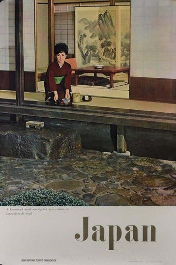 JNTO - Set of 3 Original Vintage Japan Travel Posters - JNTO