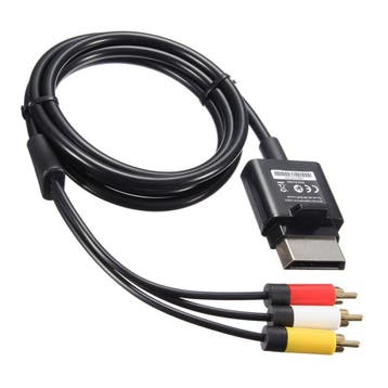 Microsoft Xbox 360 Slim AV Kabel, Verzenden, Zo goed als nieuw