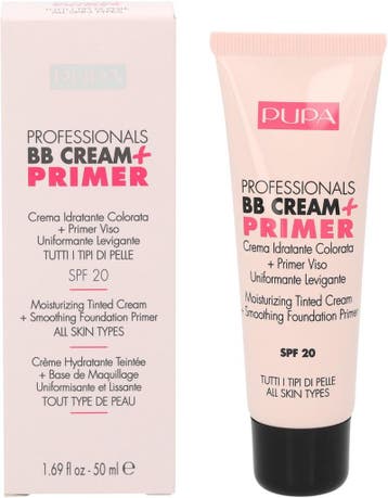 Pupa Milano BB Cream + Primer Nude 001 - SPF 20 voor alle, Ophalen of Verzenden, Zo goed als nieuw