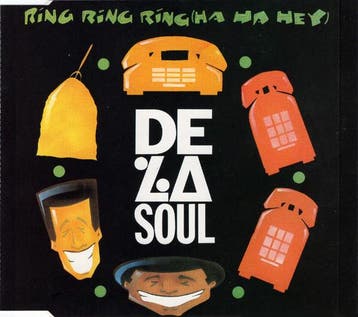 cd single - De La Soul - Ring Ring Ring (Ha Ha Hey), Cd's en Dvd's, Verzenden, Zo goed als nieuw, Hiphop en Rap