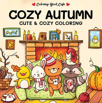 Cute & Cozy - Cozy Autumn Kleurboek | Rebo Productions -, Verzenden, Nieuw