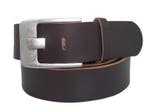 100% Leren kwaliteits riem 5 cm breed Donkerbruin, Kleding | Heren, Riemen en Ceinturen, Verzenden, Nieuw