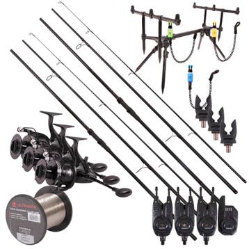 Ultimate Adventure Carp Triple Rod Set, Verzenden, Nieuw