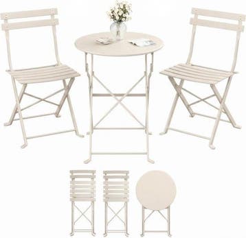 Balkonset - tuinset voor balkon en tuin  - 3-delig -, Verzenden, Nieuw