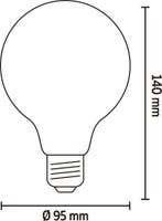 Bailey LED Silhouette Kerstboom G95 E27 2W 170lm Groen He..., Ophalen of Verzenden, Nieuw