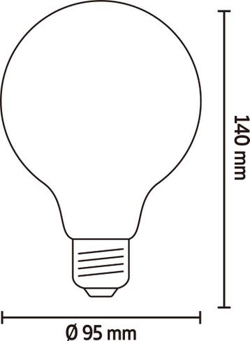 Bailey LED Silhouette Kerstboom G95 E27 2W 170lm Groen He..., Ophalen of Verzenden, Nieuw