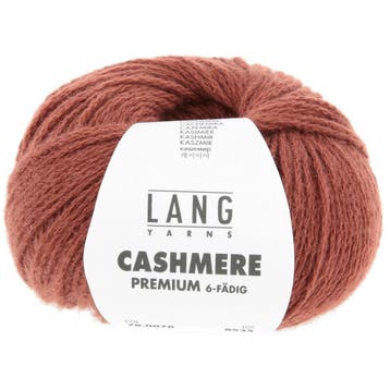 LANG Yarns Cashmere Premium - 76 Terracottta - Puur Kasjmi, Ophalen of Verzenden, Nieuw
