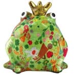 Pomme Pidou - Spaarpot - Kikker Freddy 001 - Small - 6 cm..., Verzamelen, Spaarpotten, Verzenden, Nieuw