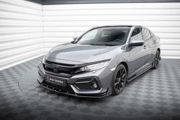 Maxton Front Splitter met Flaps Honda Civic Sport Mk 10, Verzenden