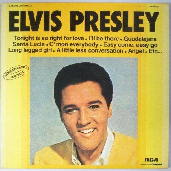 Elvis Presley - Elvis Presley - LP, Cd's en Dvd's, Vinyl | Pop, Verzenden