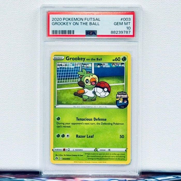 Pokémon Graded card - GROOKEYON THE BALL #003 - Pokémon -, Hobby en Vrije tijd, Verzamelkaartspellen | Pokémon