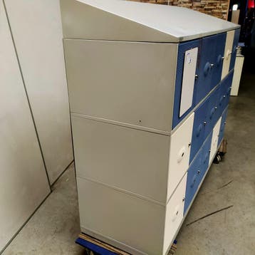 15-deurs Sonesto lockerkast - 147x195x60 cm, Ophalen of Verzenden, Nieuw