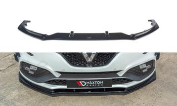 Voorspoiler Renault Megane 4 RS Maxton Design glans zwart, Ophalen of Verzenden, Nieuw