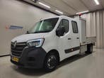 Renault Master 2.3DCI Pick-up Dubbele Cabine 3500kg Trekgewi, Gebruikt, Euro 6, Renault, Wit