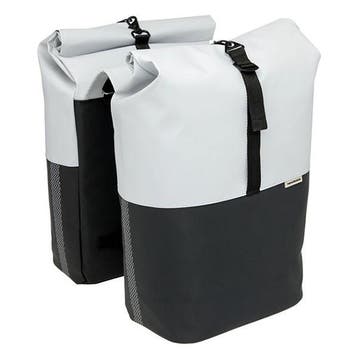 Fietstas dubbel | New Looxs | Nyborg | 34 liter, Fietsen en Brommers, Fietsaccessoires | Fietstassen, Verzenden, Nieuw, Newlooxs