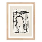 Vintlux Fotolijst Nordby Raised - Essen Ongelakt 40x40 cm, Nieuw