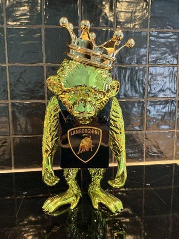 Van Apple Art (XX-XXI) - Fashion Monkey Lamborghini